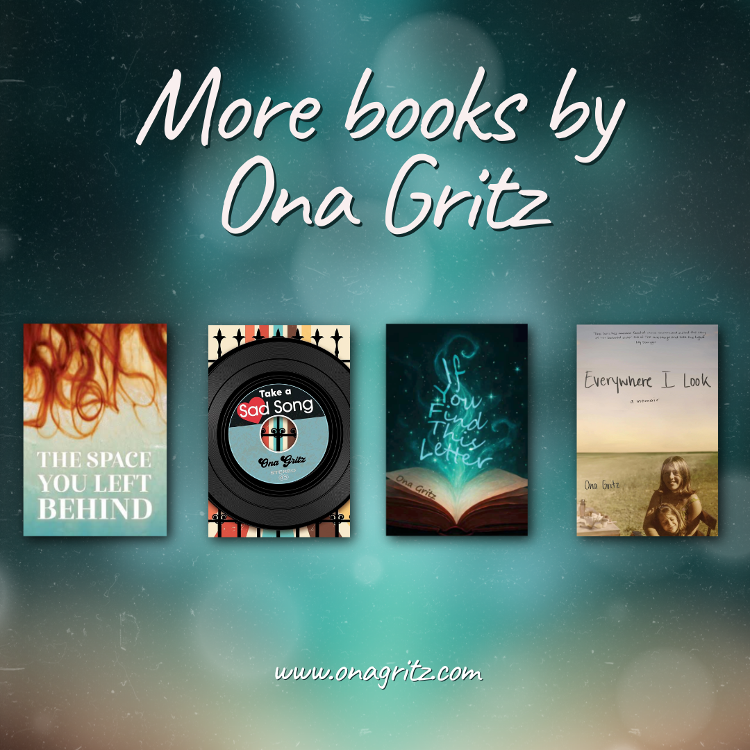 If You Find This Letter social media graphic designed by Novel Notion Creative for author Ona Gritz If You Find This Letter social media graphic designed by Novel Notion Creative for author Ona Gritz